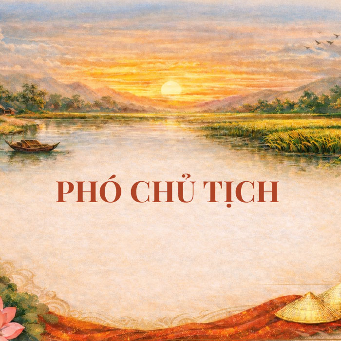 Ảnh Phó Chủ tịch phụ trách tổ chức đối ngoại